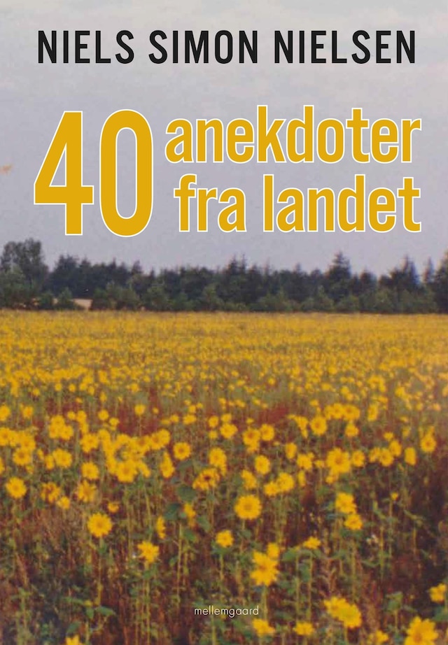 Book cover for 40 anekdoter fra landet