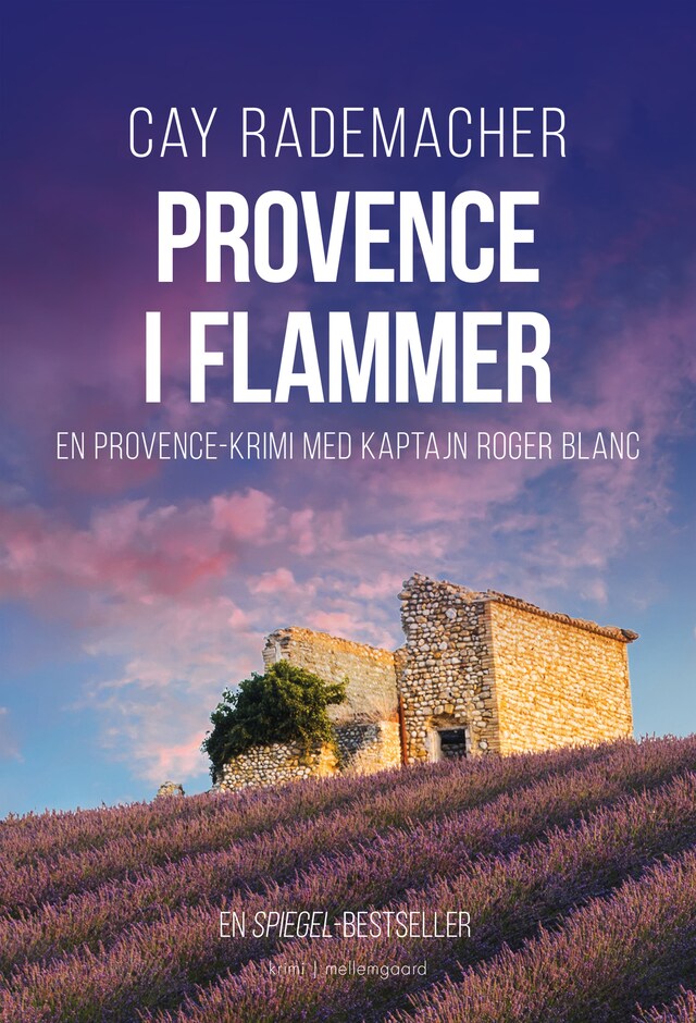 Kirjankansi teokselle Provence i flammer