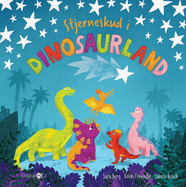 Book cover for Stjerneskud i dinosaurland