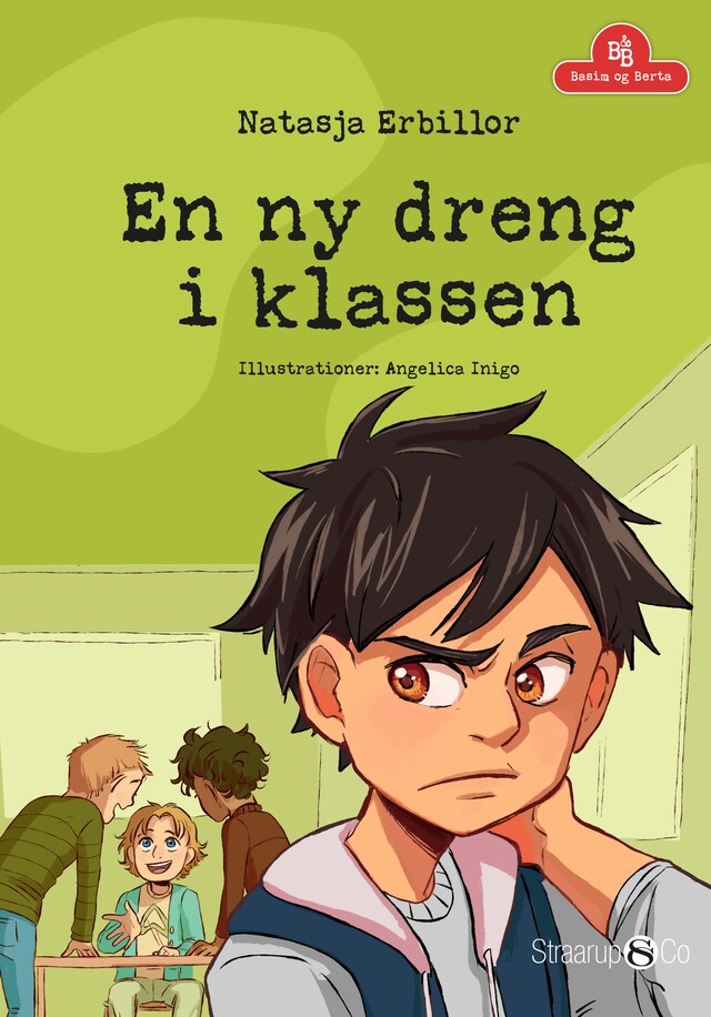 Portada de libro para En ny dreng i klassen