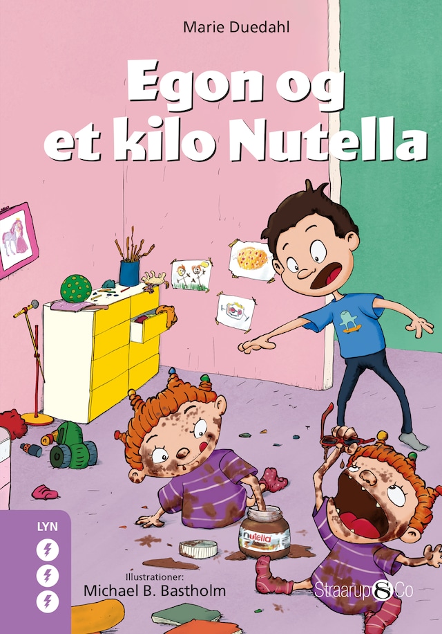 Book cover for Egon og et kilo nutella