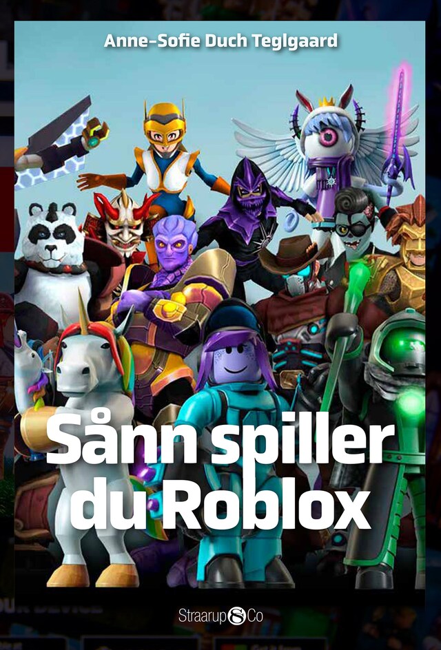 Book cover for Sådan spiller du Roblox