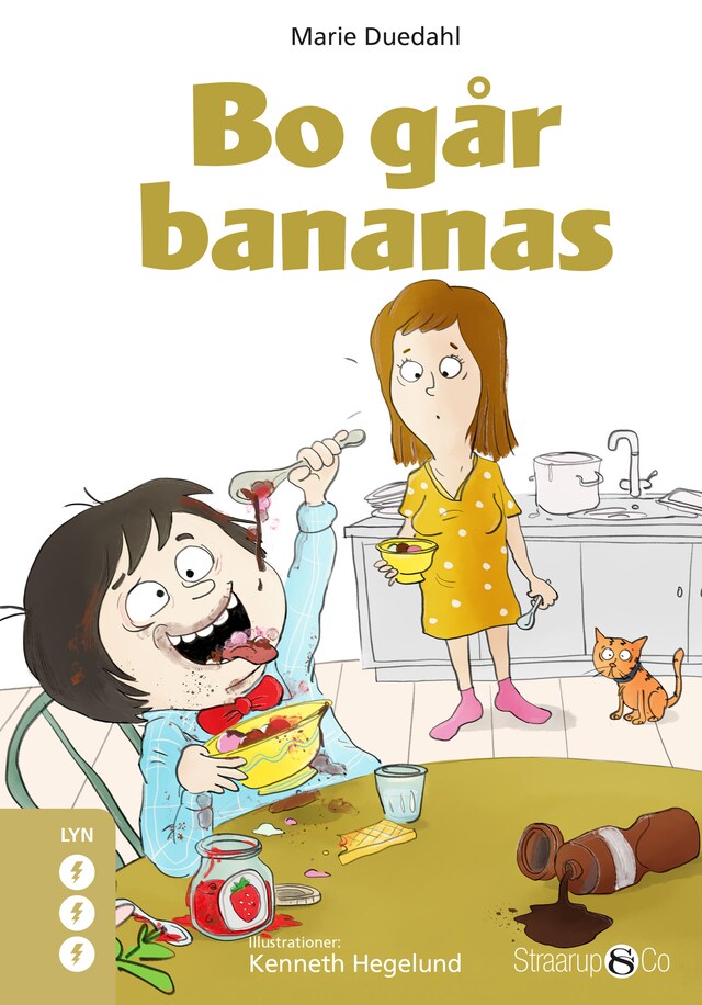 Portada de libro para Bo går bananas