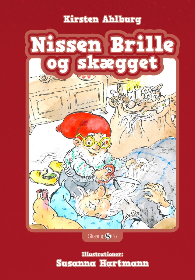 Book cover for Nissen Brille og skægget