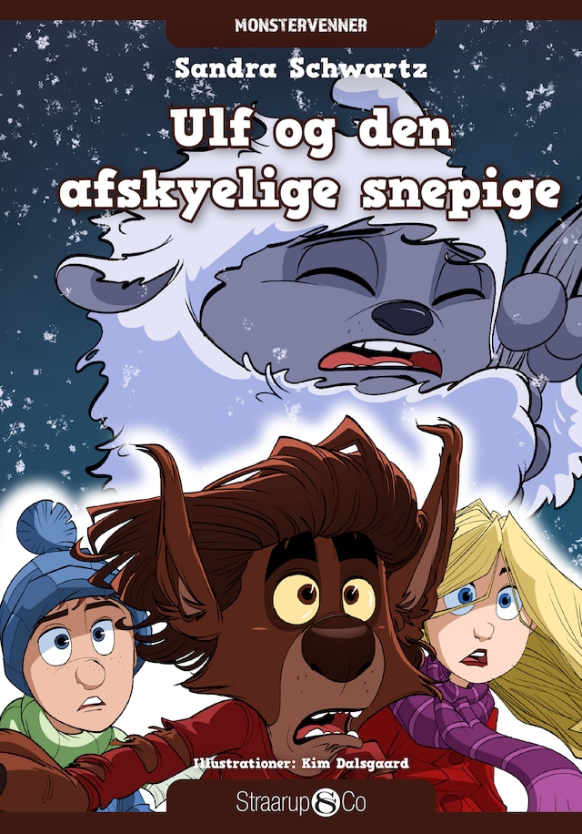 Book cover for Ulf og den afskyelige snepige