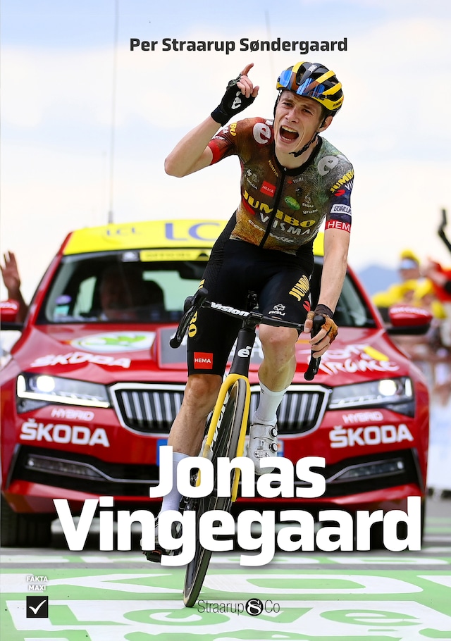 Book cover for Jonas Vingegaard
