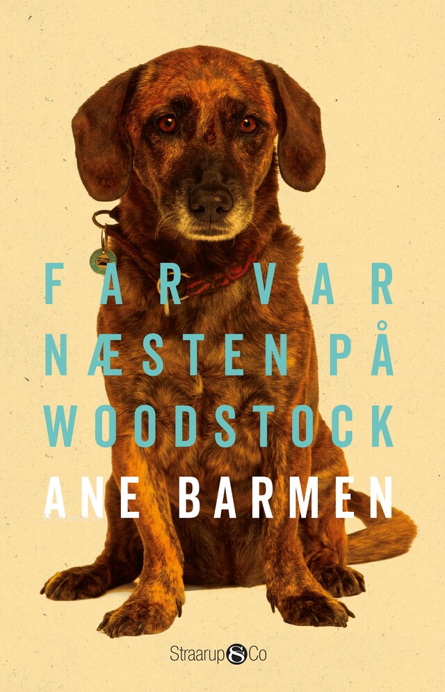 Copertina del libro per Far var næsten på Woodstock