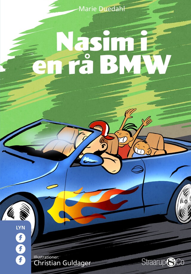 Book cover for Nasim i en rå BMW