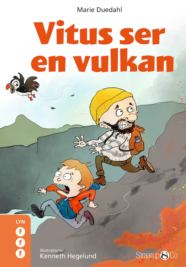 Book cover for Vitus ser en vulkan