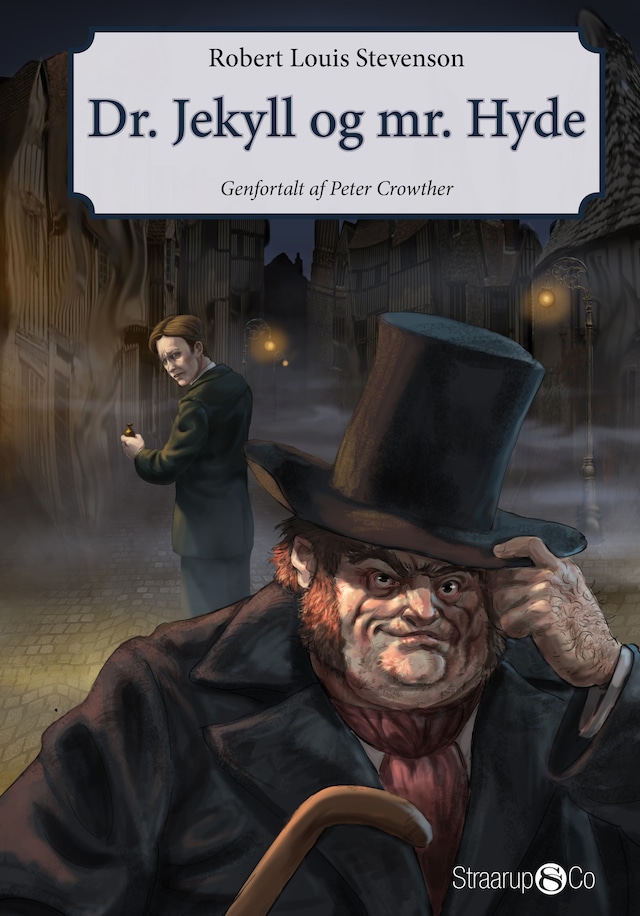 Kirjankansi teokselle Dr. Jekyll og Mr. Hyde