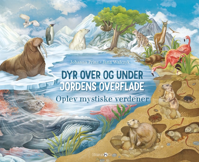 Buchcover für Dyr over og under jordens overflade