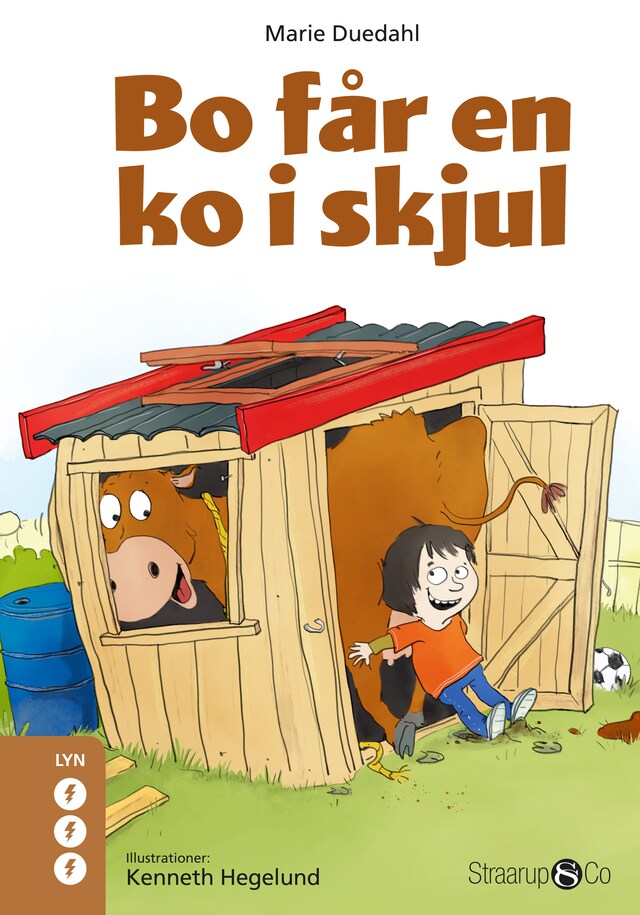 Book cover for Bo får en ko i skjul