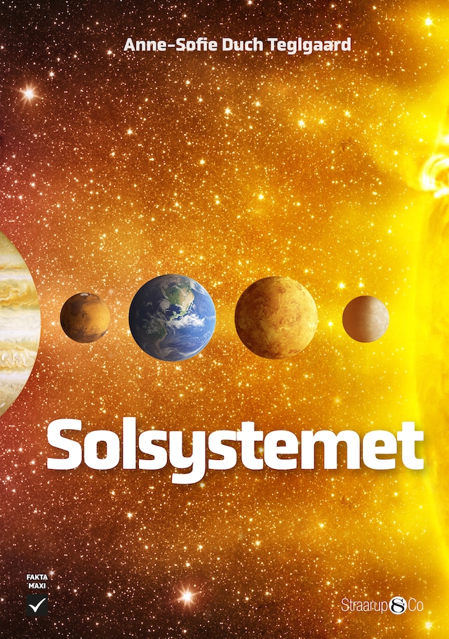 Kirjankansi teokselle Solsystemet