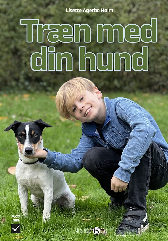 Book cover for Træn med din hund