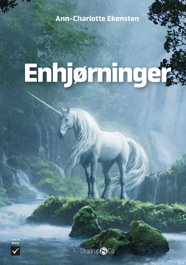 Book cover for Enhjørninger