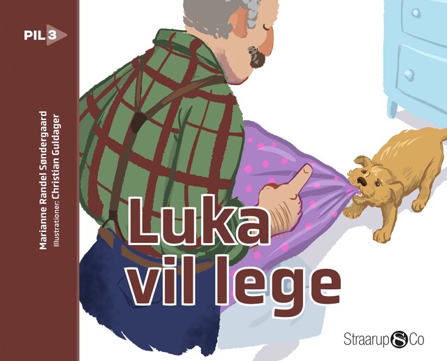 Book cover for Luka vil lege