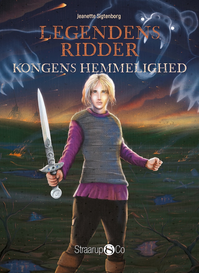Kirjankansi teokselle Legendens ridder - Kongens hemmelighed