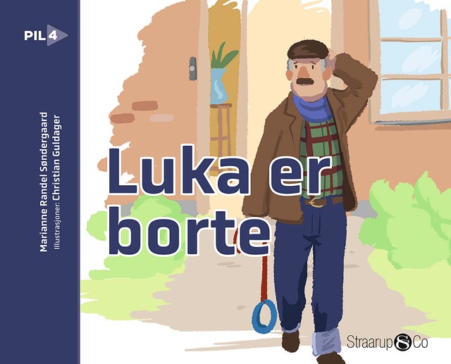 Book cover for Luka er borte (norsk)