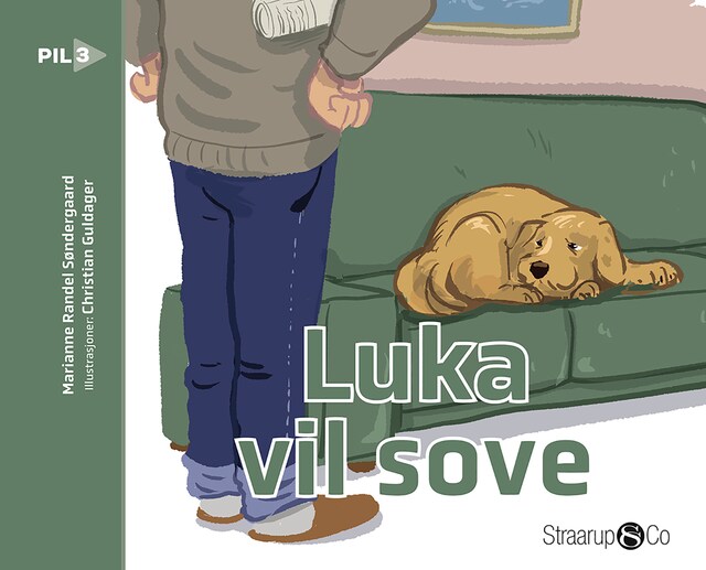 Book cover for Luka vil sove (norsk)