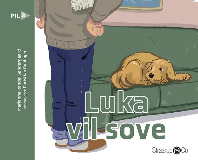 Boekomslag van Luka vil sove (norsk)