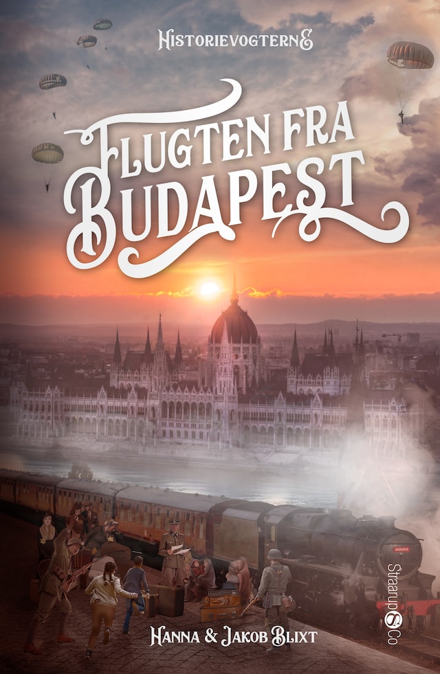 Couverture de livre pour Flugten fra Budapest