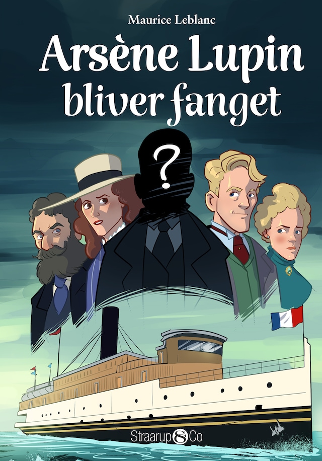 Bogomslag for Arsène Lupin bliver fanget