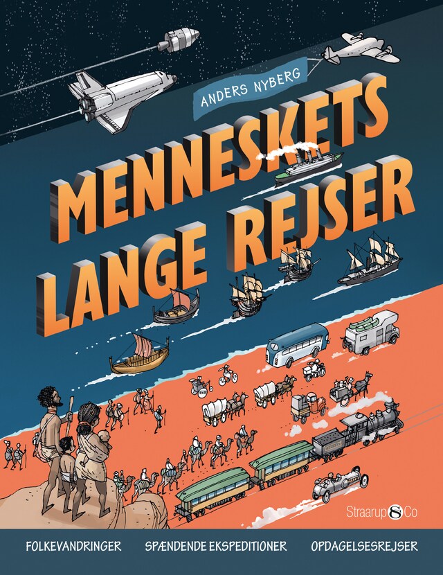 Buchcover für Menneskets lange rejser