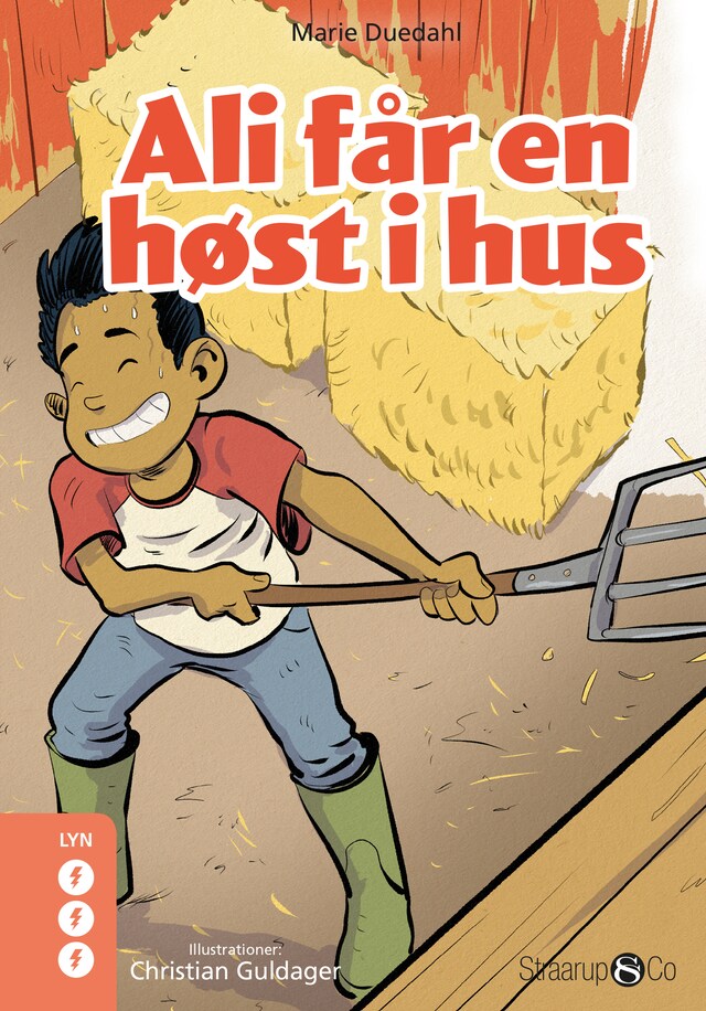 Okładka książki dla Ali får en høst i hus