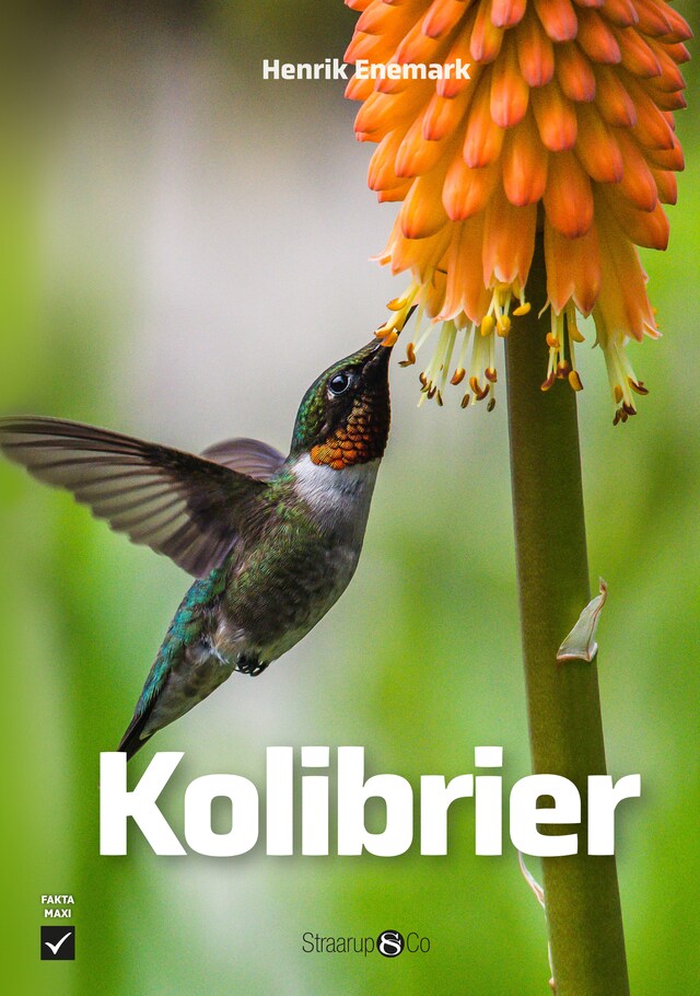 Kirjankansi teokselle Kolibrier