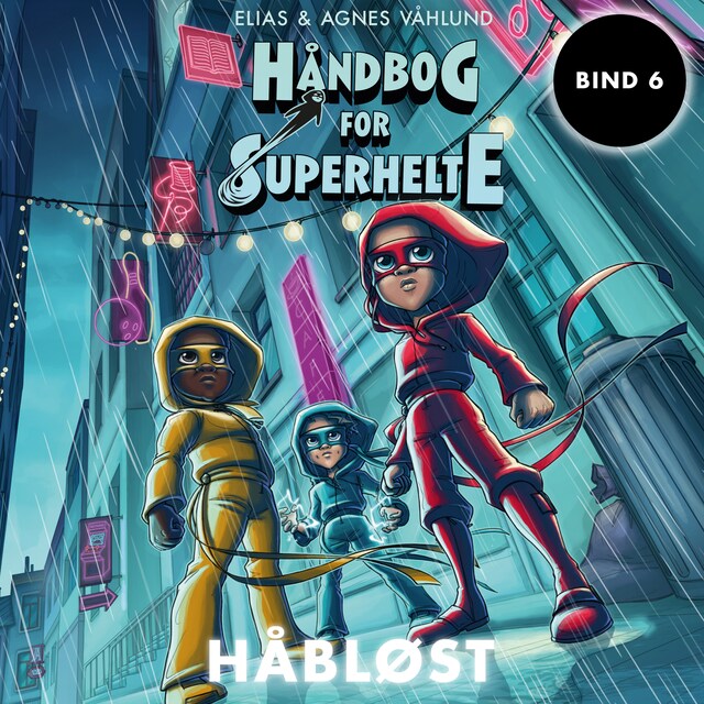 Portada de libro para Håndbog for superhelte 6: Håbløst