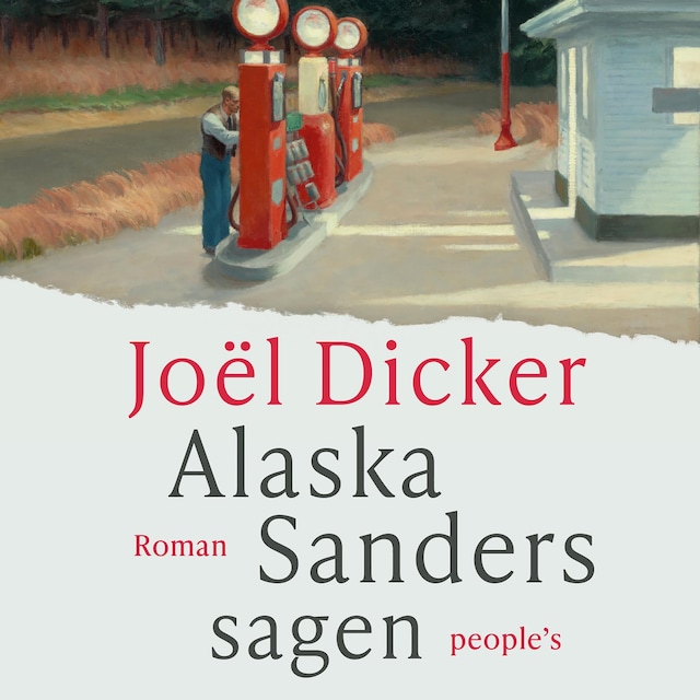 Kirjankansi teokselle Alaska Sanders-sagen