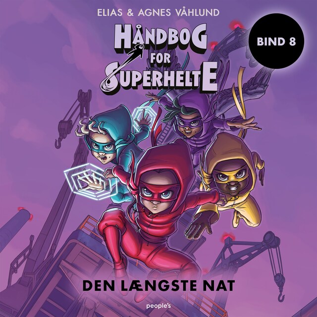 Copertina del libro per Håndbog for superhelte 8: Den længste nat