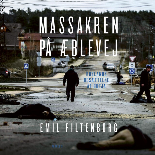 Book cover for Massakren på Æblevej