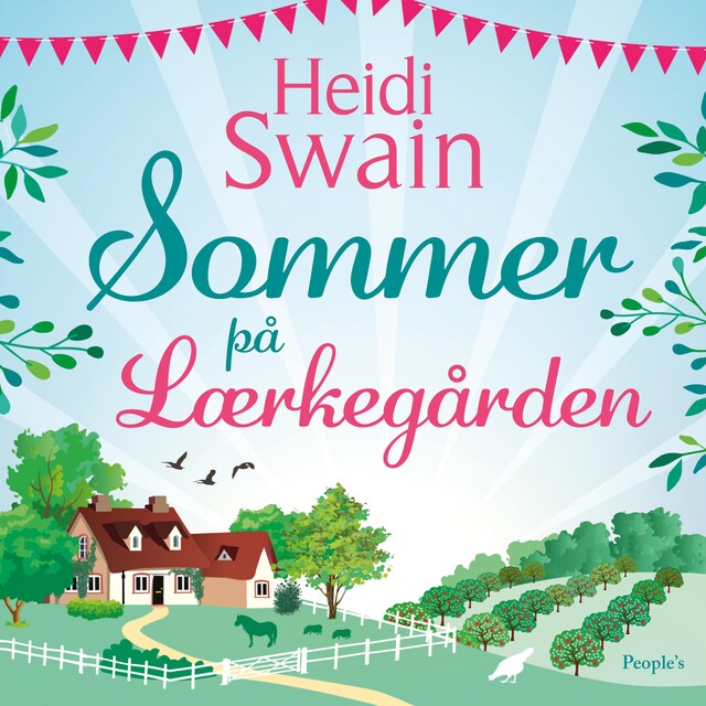Buchcover für Sommer på Lærkegården
