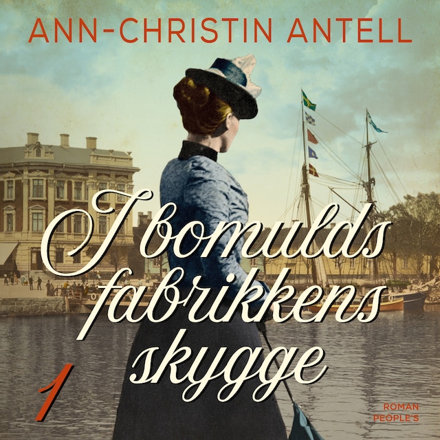 Book cover for I bomuldsfabrikkens skygge