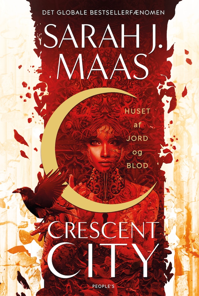 Buchcover für Crescent City. Huset af jord og blod