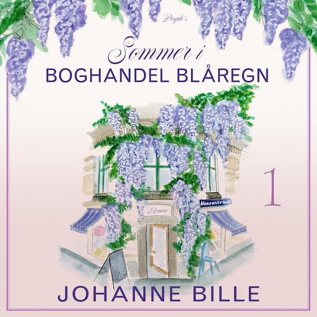 Book cover for Sommer i Boghandel Blåregn