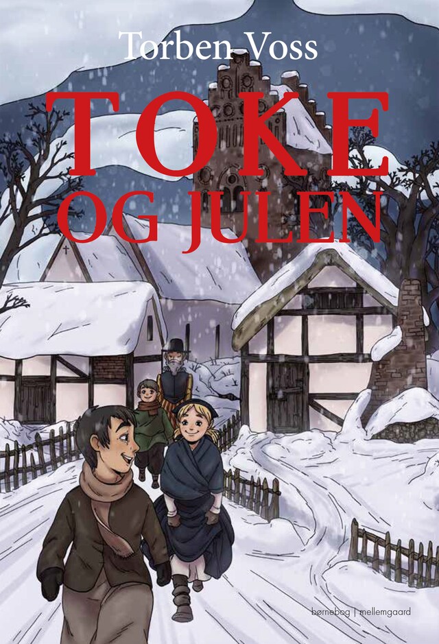 Portada de libro para Toke og julen