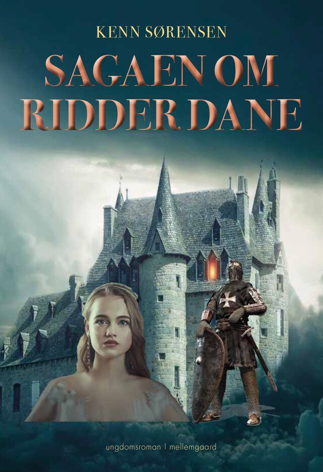 Book cover for Sagaen om Ridder Dane