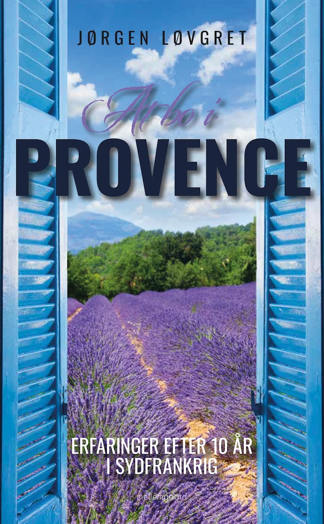 Bokomslag for At bo i Provence