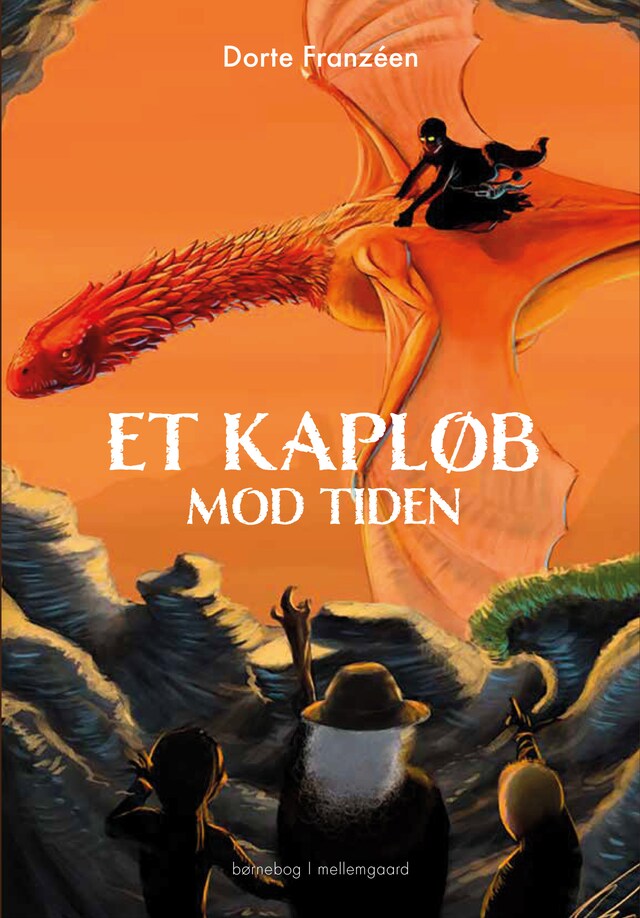 Boekomslag van Et kapløb mod Tiden