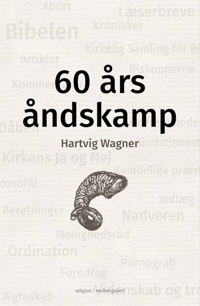 Book cover for 60 ÅRS ÅNDSKAMP