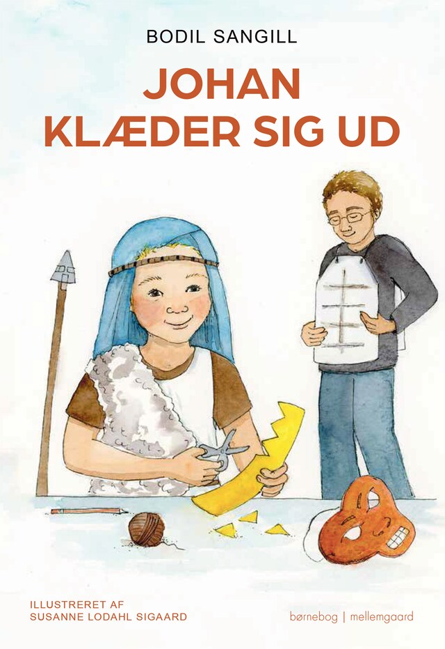 Portada de libro para JOHAN KLÆDER SIG UD