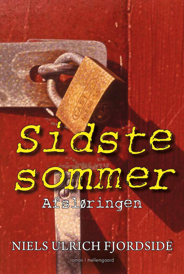 Boekomslag van SIDSTE SOMMER 2