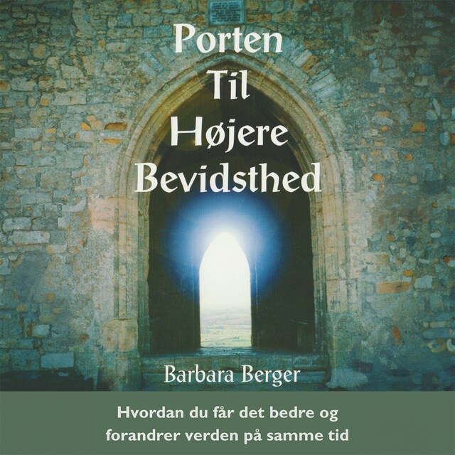 Buchcover für Porten til højere bevidsthed