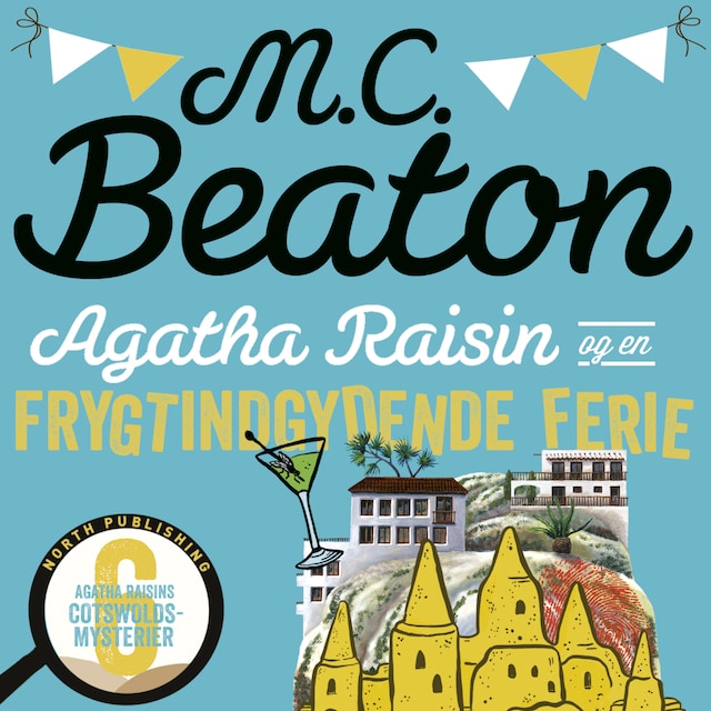 Book cover for Agatha Raisin og en frygtindgydende ferie