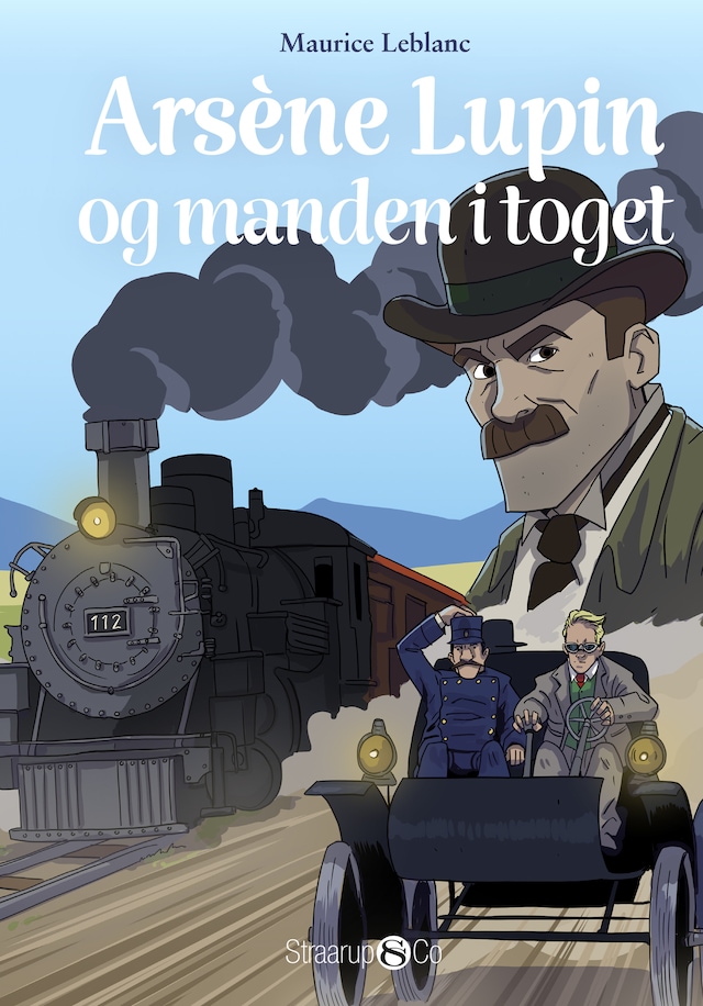 Buchcover für Arséne Lupin og manden i toget