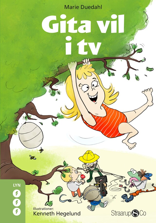 Couverture de livre pour Gita vil i TV