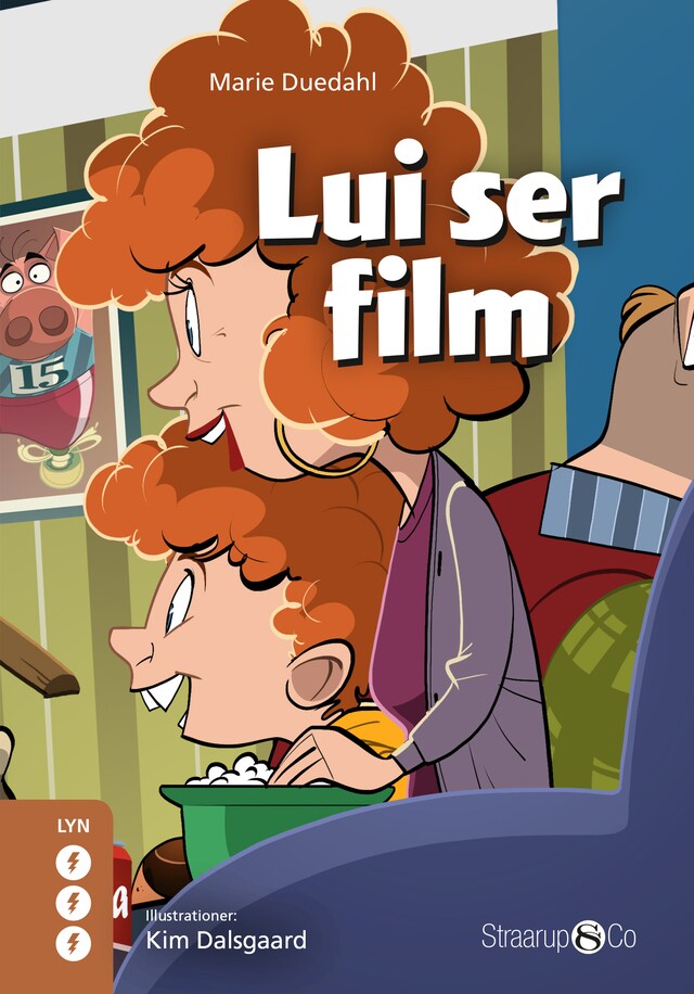 Boekomslag van Lui ser film