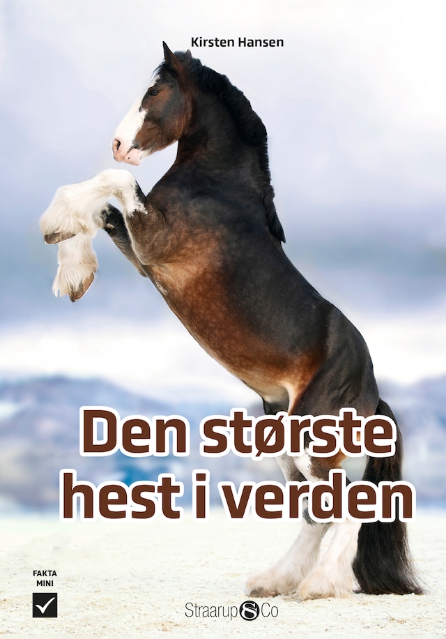 Book cover for Den største hest i verden